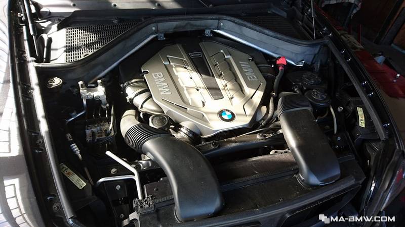 Fits BMW X6 E71 xDrive 35d Genuine Borg & Beck Insert Moteur Filtre à huile