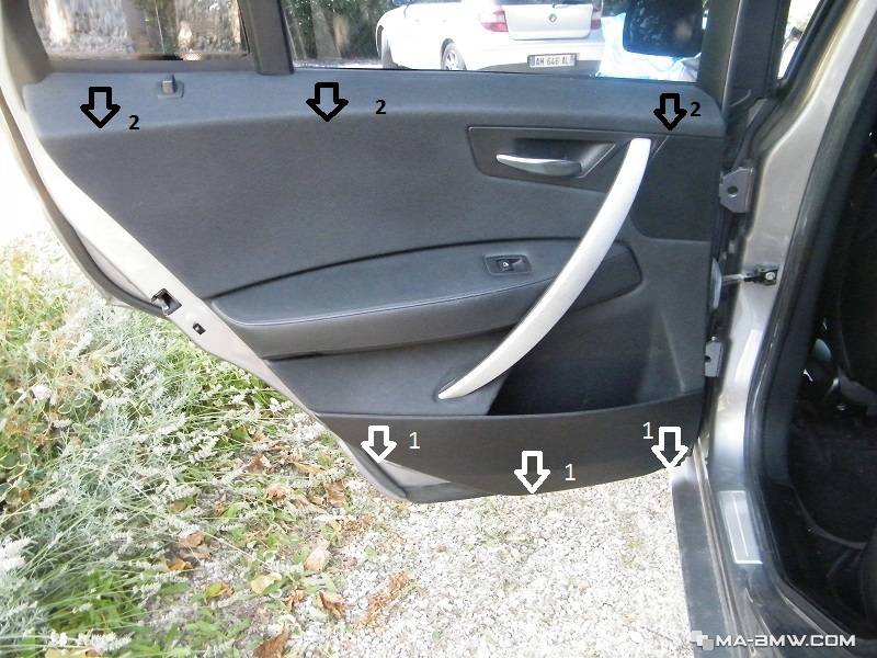 BMW x3 Matériel électrique lève vitre Kit de réparation arrière gauche 51353448251 e83